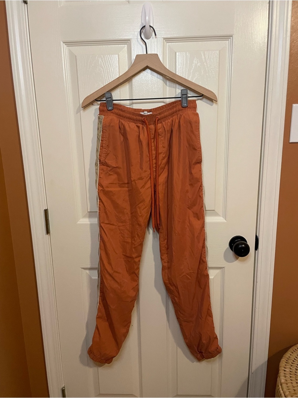 Urban Outfitters Track Pant Y2K Joggers in Orange Size Small